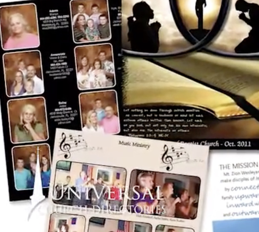 Church Directory; May 4, 5 & 6