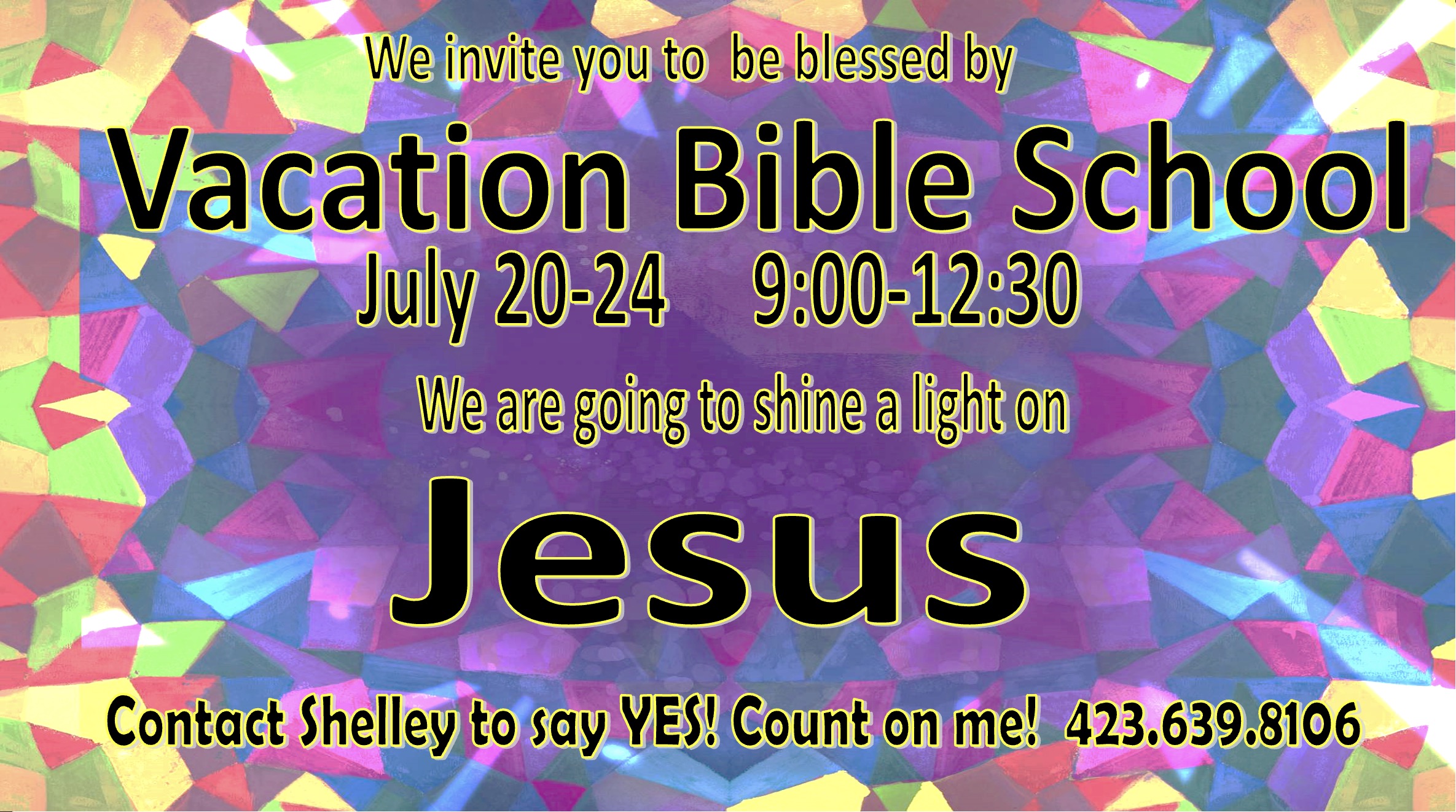 VBS Volunteer Sign-up